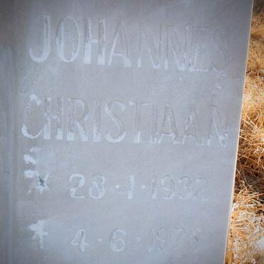 BRUIN Johannes Christiaan, de 1932-1978