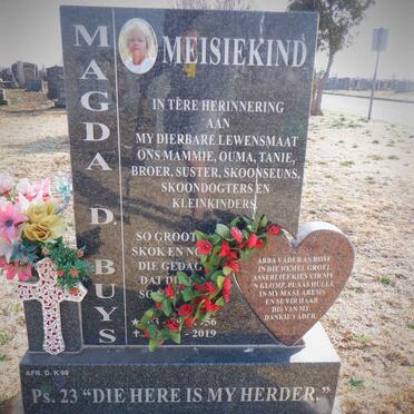 BUYS Magda D. 1956-2019