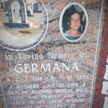 CALDEIRA Antonio Rodrigues 1916-2002 &amp; Germana 1916-1992