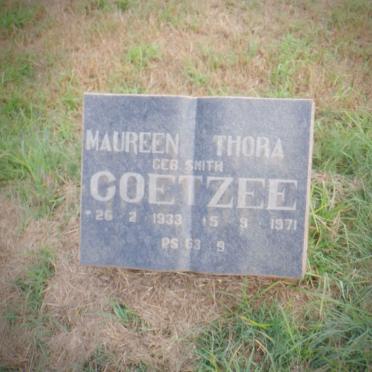 COETZEE Maureen Thora nee SMITH 1933-1971