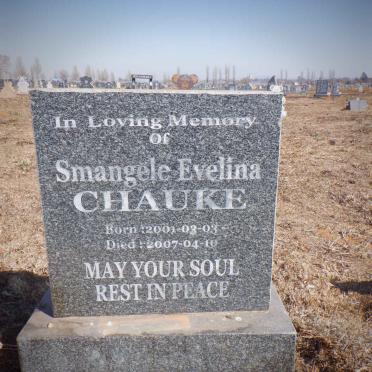 CHAUKE Smangele Evelina 2001-2007