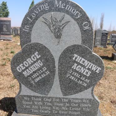 CHOKOTO George Masking 1923-2009 &amp; Thenjiwe Agnes 1932-2011