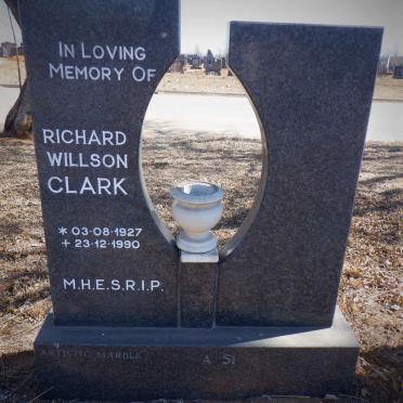 CLARK Richard Willson 1927-1990