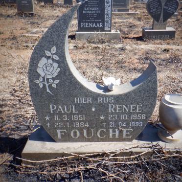 FOUCHÉ Paul 1951-1984 &amp; Reneë 1956-1999