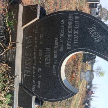 GASTEL Robert, van 1950-1992
