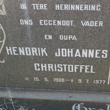 GROBLER Hendrik Johannes Christoffel 1908-1977