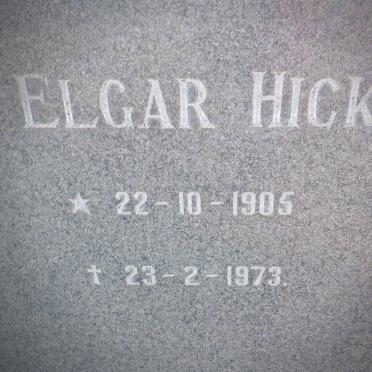 GUY Elgar Hicks 1905-1973