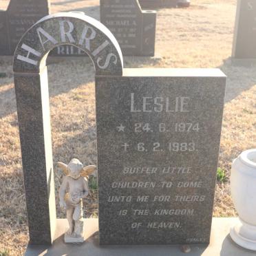 HARRIS Leslie 1974-1983