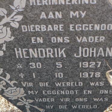 HATTINGH Hendrik Johannes 1927-1978