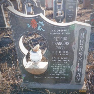 HERSELMAN Petrus Francois 1965-1997