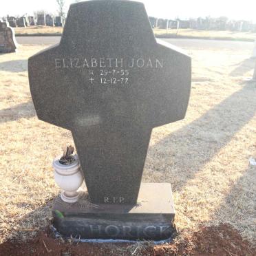 HORICK Elizabeth Joan, van 1955-1977