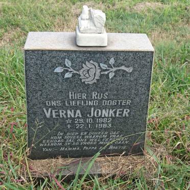 JONKER Verna 1982-1983 