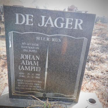 JAGER Johan Adam, de 1950-2002