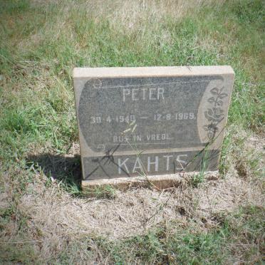 KAHTS Peter 1940-1969