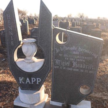 KAPP Migiel Hendrik 1949-1985