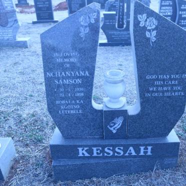KESSAH Nchanyana Samson 1936-1998