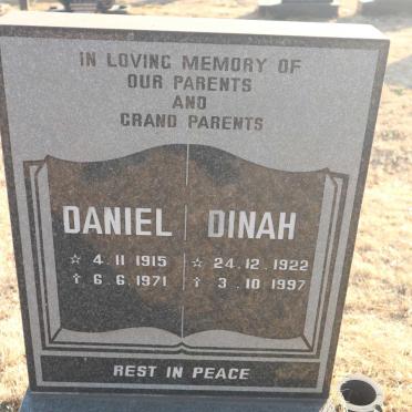KIRBY Daniel 1915-1971 &amp; Dinah 1922-1997