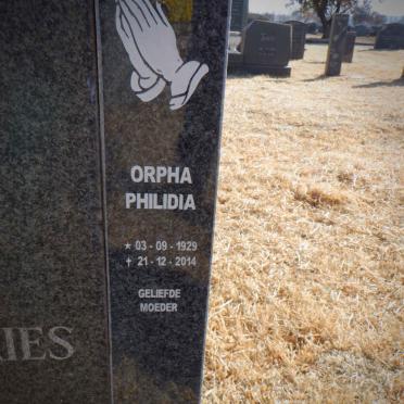 KOEKEMOER Orpha Philidia 1929-2014
