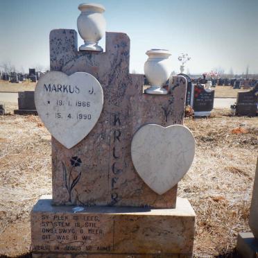 KRUGER Markus J. 1966-1990