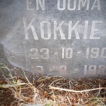 KRUGER Kokkie 1904-1987