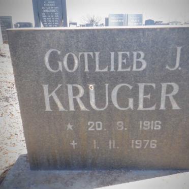 KRUGER Gotlieb J. 1916-1976