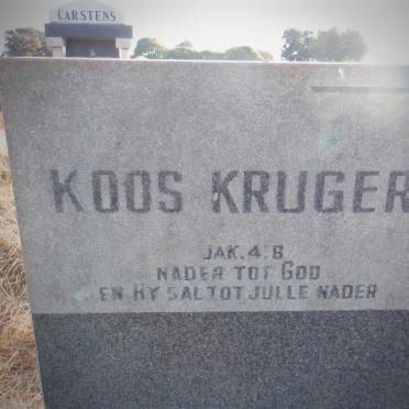 KRUGER Koos