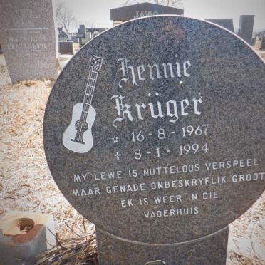 KRUGER Hennie 1967-1994