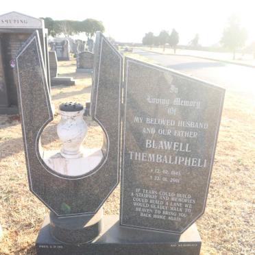 LUDIDI Blawell Thembalipheli 1945-2001