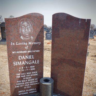 MBELE Daniel Simangale 1935-1990