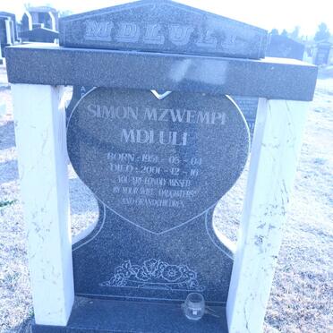 MDLULI Simon Mzwempi 1951-2001