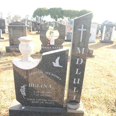 MDLULI Belina 1903-2001