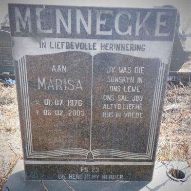 MENNEGKE Marisa 1976-2003