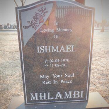 MHLAMBI Ishmael 1970-2011