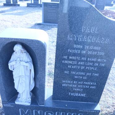 MNGUNI Paul Mthandazo 1966-2001
