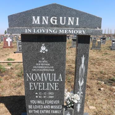 MNGUNI Nomvula Eveline 1923-2009