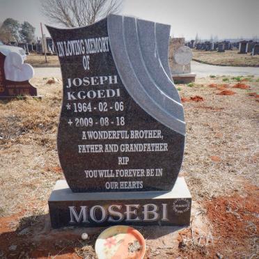 MOSEBI Joseph Kgoedi 1964-2009