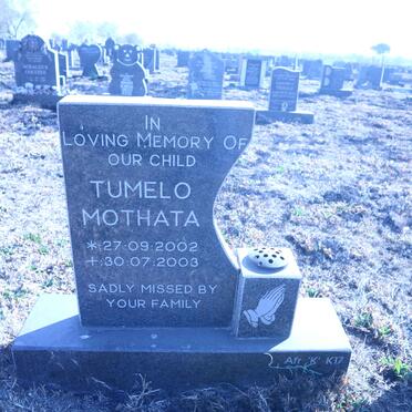 MOTHATA Tumelo 2002-2003