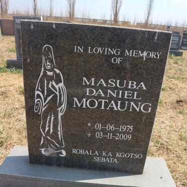MOTAUNG Masuba Daniel 1975-2009
