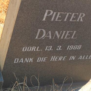 MÖLLER Pieter Daniel -1988 &amp; Cornelia Jacoba Elizabeth -1977