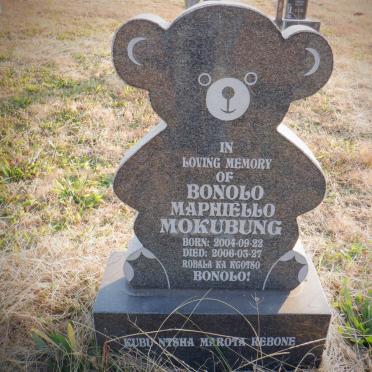 MOKUBUNG Bonolo Maphiello 2004-2006