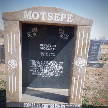 MOTSEPE Ignatius Mokone 1969-2011