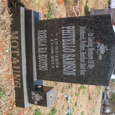 MOTAUNG Phiyello Samson 1974-2011