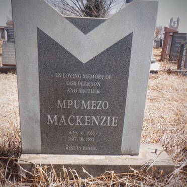 MPUMEZO Mackenzie 1983-1995