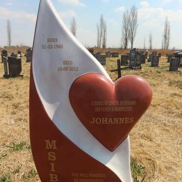 MSIBI Johannes 1960-2012