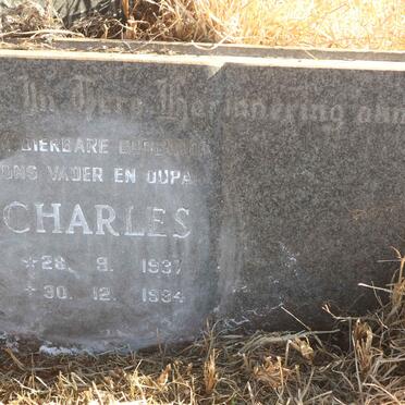 MYBURGH Jan Lodewikus 1909-1983 &amp; Magdalena Elizabeth 1915-1976 :: MYBURGH Charles 1937-1984