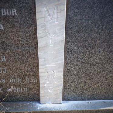 MYERS Sam 1929-1983