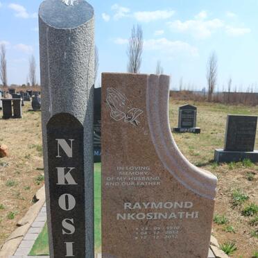 NKOSI Raymond Nkosinathi 1970-2012