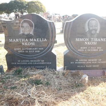 NKOSI Simon Tibane 1942-2014 &amp; Martha Maelia 1938-2016