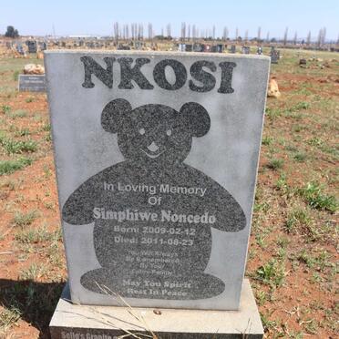 NKOSI Simphiwe Noncedo 2009-2011
