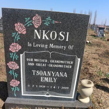 NKOSI Tsoanyana Emily 1939-2009
